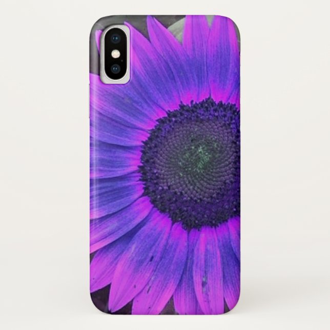 Capa Para iPhone, Case-Mate Rosa N Roxo Girassol (Verso)