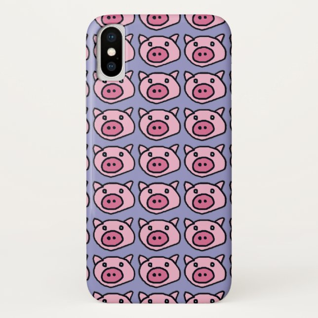 Capa Para iPhone, Case-Mate rosa - porcos (Verso)