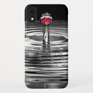 Capa Para iPhone Da Case-Mate rosa vermelha em gota de água