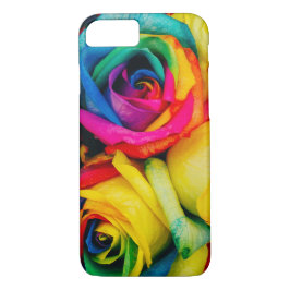 Capa iPhone 8/ 7 Rosas Arco-Íris A Cor Gloriosa