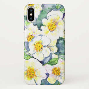 Capa Para iPhone X Rosas da aguarela da caixa do CaseMate do iPhone X