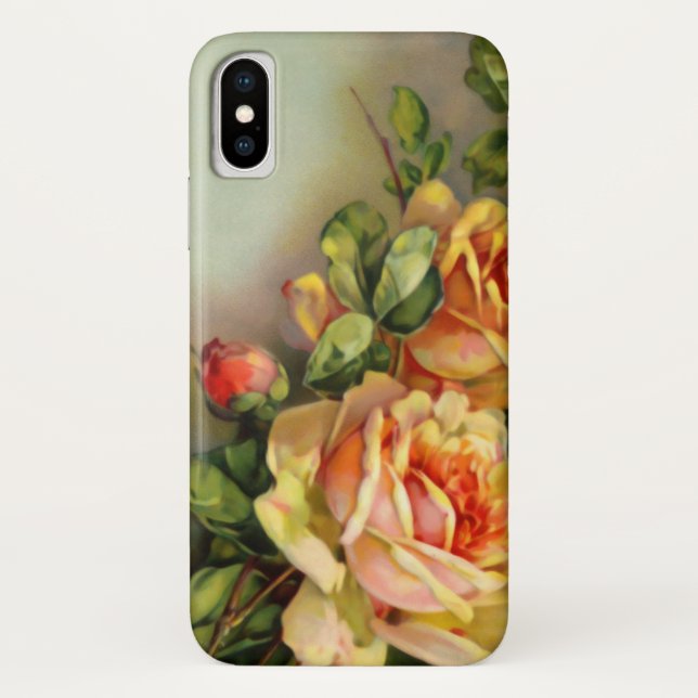 Capa Para iPhone, Case-Mate Rosas Dourados e Blush (Verso)