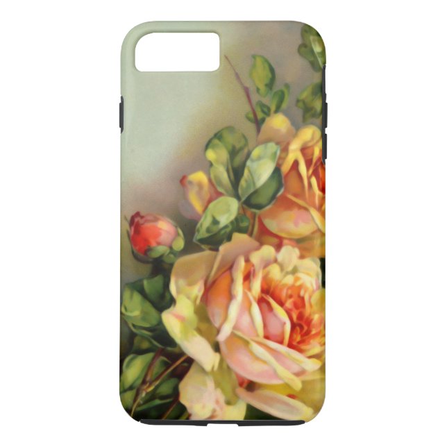 Capa Para iPhone, Case-Mate Rosas Dourados Vintage (Verso)