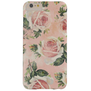 Capa Barely There Para iPhone 6 Plus Rosas Rosa Shabby