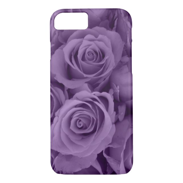 Capa Para iPhone, Case-Mate rosas roxos (Verso)