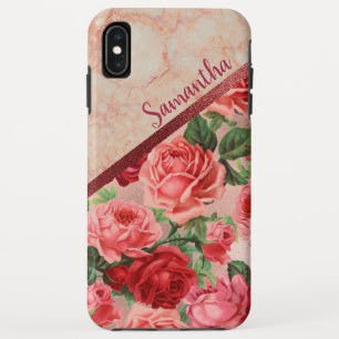 Capa Para iPhone Da Case-Mate Rosas vermelhas Rosa, Elegante, cor-de-rosa, cor-d