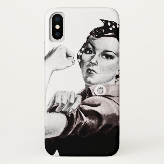 Capa Para iPhone, Case-Mate Rosie the Riveter (Verso)