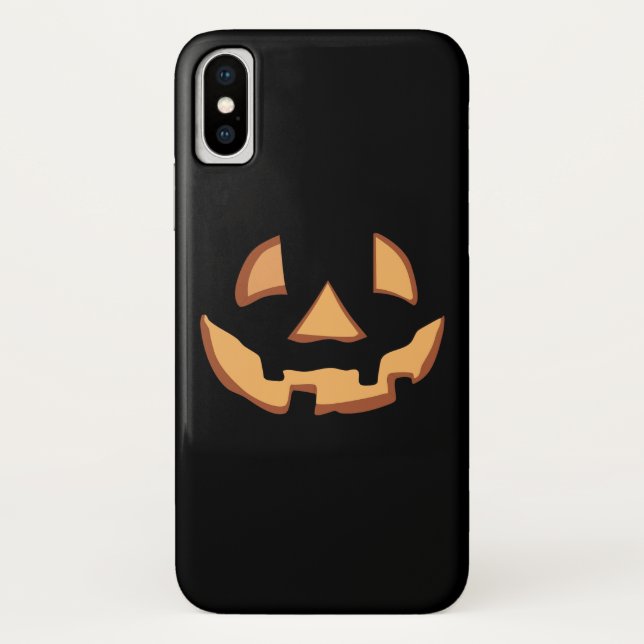 Capa Para iPhone, Case-Mate Rosto de abóbora para o Halloween (Verso)