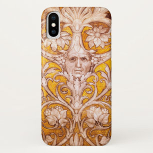 CAPA PARA iPhone DA Case-Mate ROSTO GROTESQUE DE RENAISSÂNCIA COM FLORAL BRANCO 