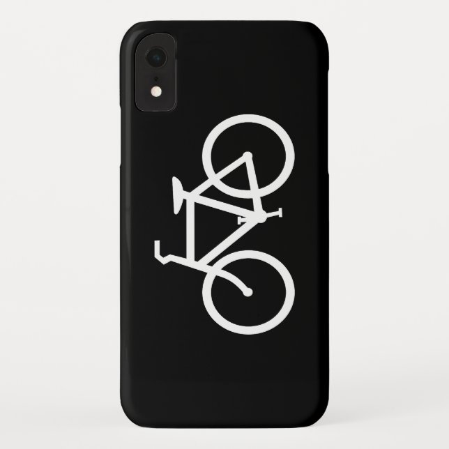Capa Para iPhone, Case-Mate Rota de Bicicleta Branca (Verso)