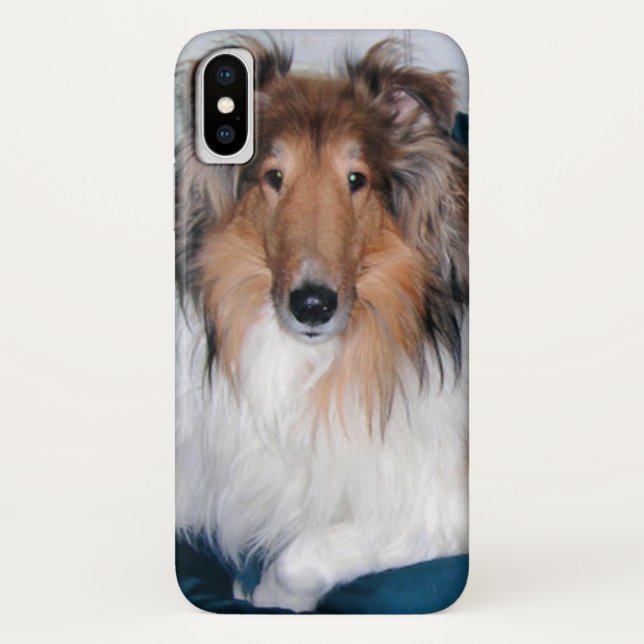 Capa Para iPhone, Case-Mate Rough Sable Collie (Verso)