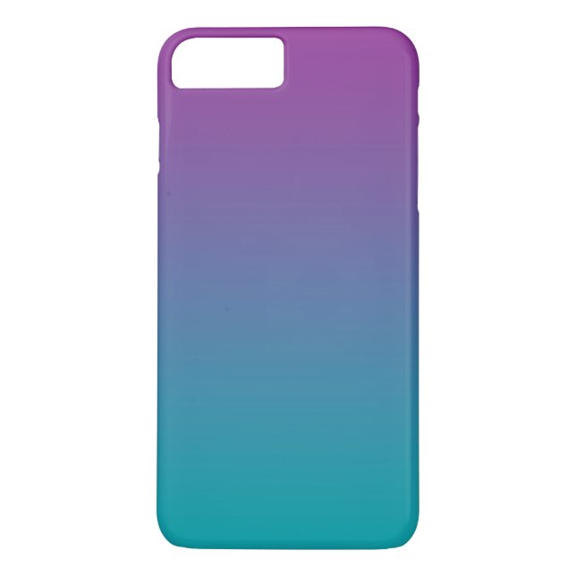 Capa Para iPhone, Case-Mate Roxo & cerceta Ombre (Verso)