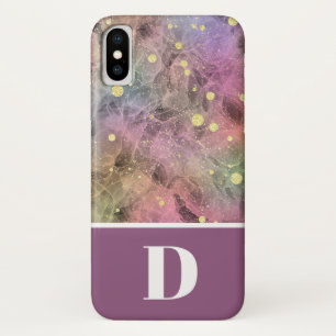 Capa Para iPhone Da Case-Mate Roxo, Espaço Exterior Inspirado Bloco de Cores do