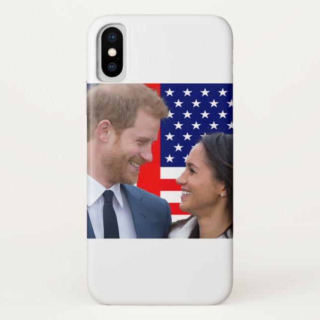 Capa Para iPhone, Case-Mate Royal Wedding Harry e Meghan (Verso)