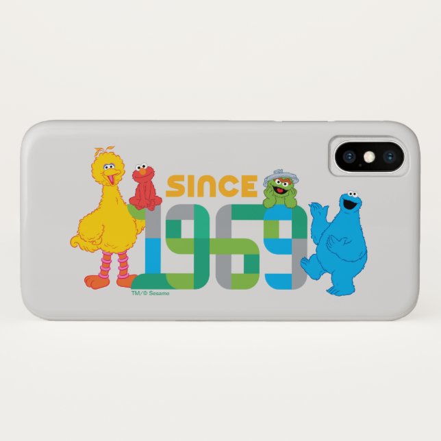 Capa Para iPhone, Case-Mate Rua Sésamo | Desde 1969 (Verso (Horizontal))