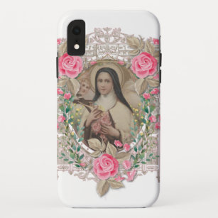 Capa Para iPhone Da Case-Mate Ruas. Rosas térmicos carmelita religiosa católica 