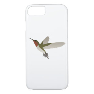 Capa iPhone 8/ 7 Ruby Throated Hummingbird