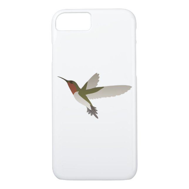 Capa Para iPhone, Case-Mate Ruby Throated Hummingbird (Verso)