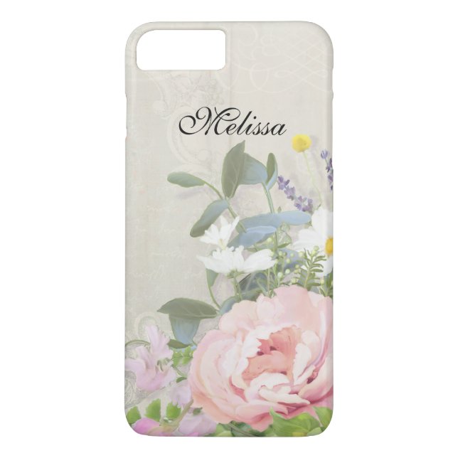 Capa Para iPhone, Case-Mate Rustic Elegant Floral (Verso)