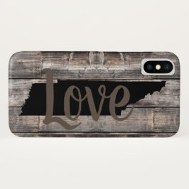 Capa Para iPhone Da Case-Mate rustic TENNESSEE LOVE in script