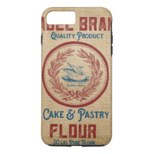 Capa Para iPhone Da Case-Mate Saco da farinha da pastelaria do bolo do vintage