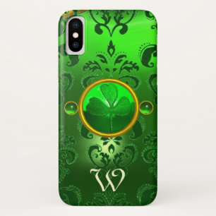 CAPA PARA iPhone DA Case-Mate SAINT PATRICK'S SHAMROCK GREEN MONOGRAM