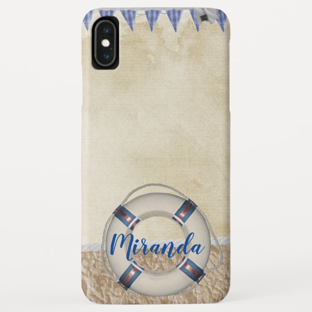 Capa Para iPhone, Case-Mate Salva-vidas na areia (Verso)