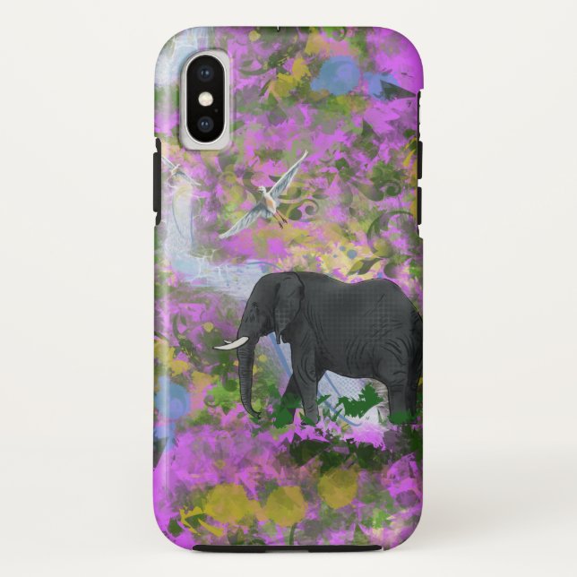 Capa Para iPhone, Case-Mate Salve os Elefantes (Verso)