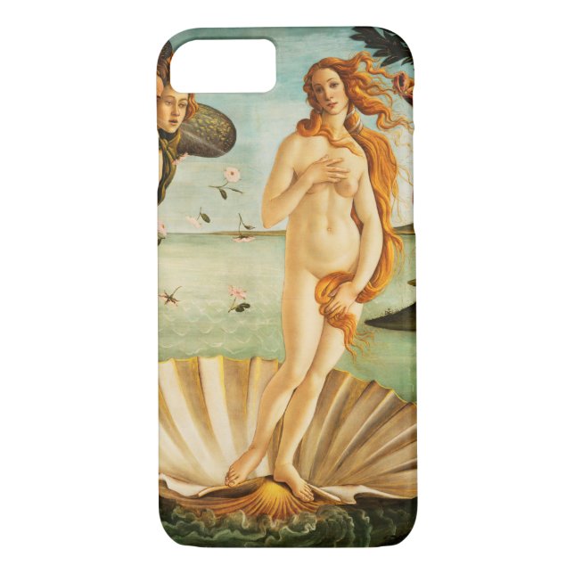 Capa Para iPhone, Case-Mate Sandro Botticelli O Nascimento de Vênus Belas Arte (Verso)