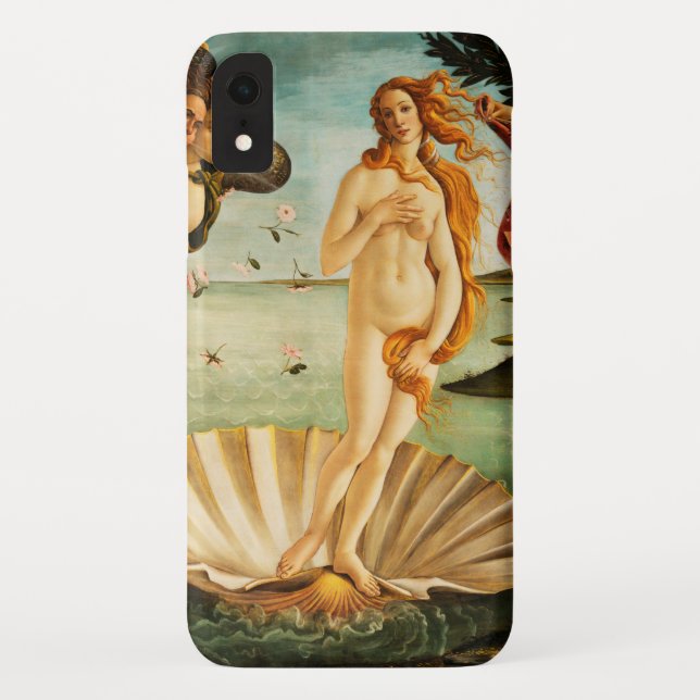 Capa Para iPhone, Case-Mate Sandro Botticelli O Nascimento de Vênus Belas Arte (Verso)