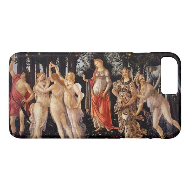 Capa Para iPhone, Case-Mate Sandro Botticelli Primavera Arte Refinada (Verso (Horizontal))