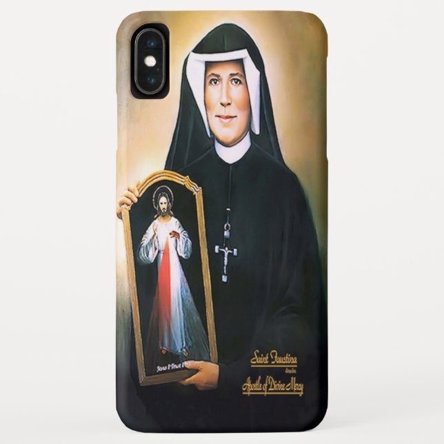 Capa Para iPhone, Case-Mate Santo Faustina, Compaixão divino (Verso)