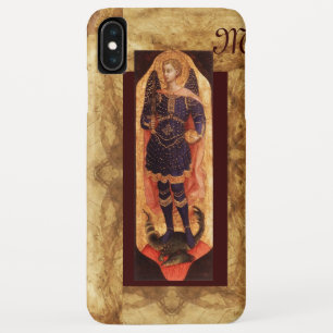 Capa Para iPhone Da Case-Mate SANTO MICHAEL ARCHANGEL COM MONograma DRAGON