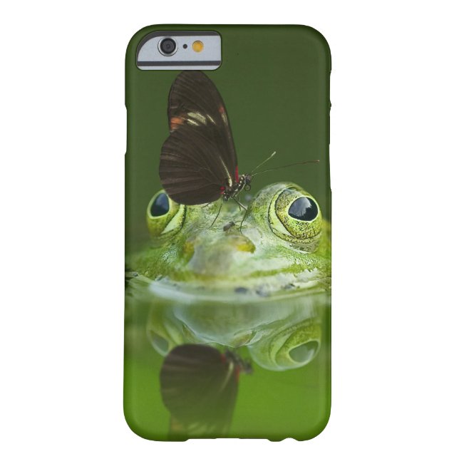 Capa Para iPhone, Case-Mate Sapo bonito com borboleta no nariz (Verso)