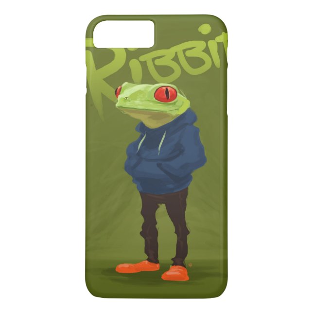 Capa Para iPhone, Case-Mate Sapo Ribbit de Badass (Verso)