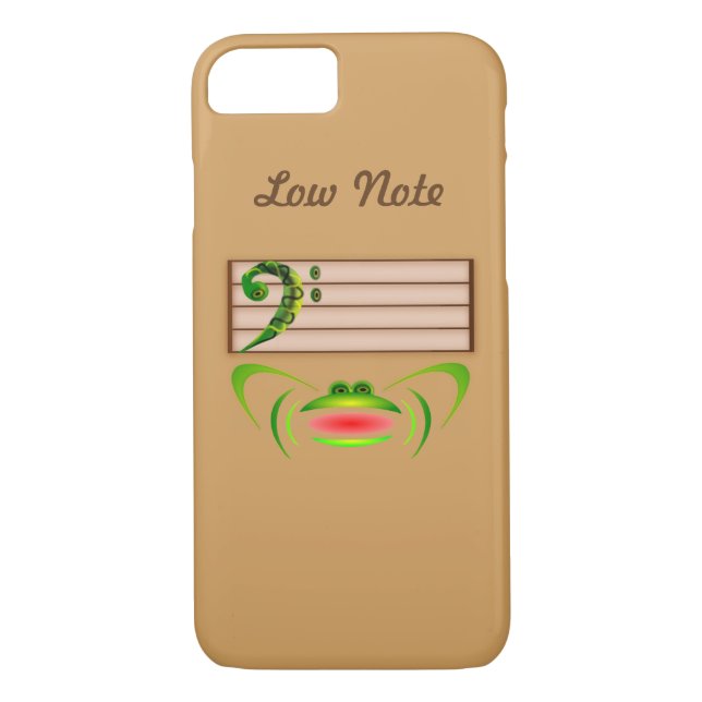 Capa Para iPhone, Case-Mate Sapo Verde Nota Baixa (Verso)