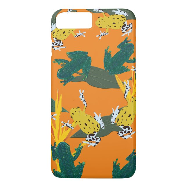 Capa Para iPhone, Case-Mate Sapos tropicais (Verso)