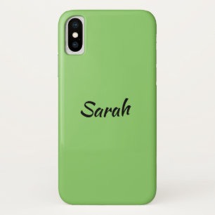 Capa Para iPhone Da Case-Mate Sarah da caligrafia do preto do órfão do program