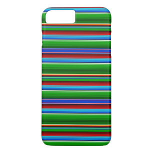 Capa Para iPhone Da Case-Mate Sarape Vermelho Azul Mexicano