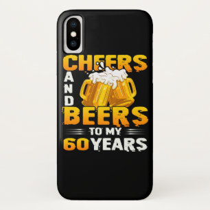 Capa Para iPhone Da Case-Mate Saúde E Cervejas Aos Meus 60 Anos 60º Presente D