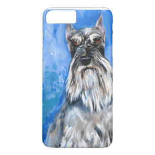 Capa iPhone 8 Plus/7 Plus Schnauzer diminuto