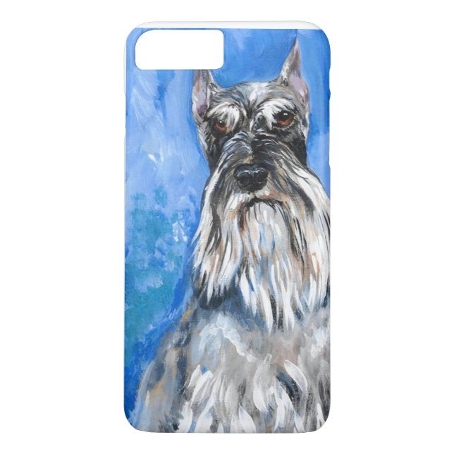 Capa Para iPhone, Case-Mate Schnauzer diminuto (Verso)