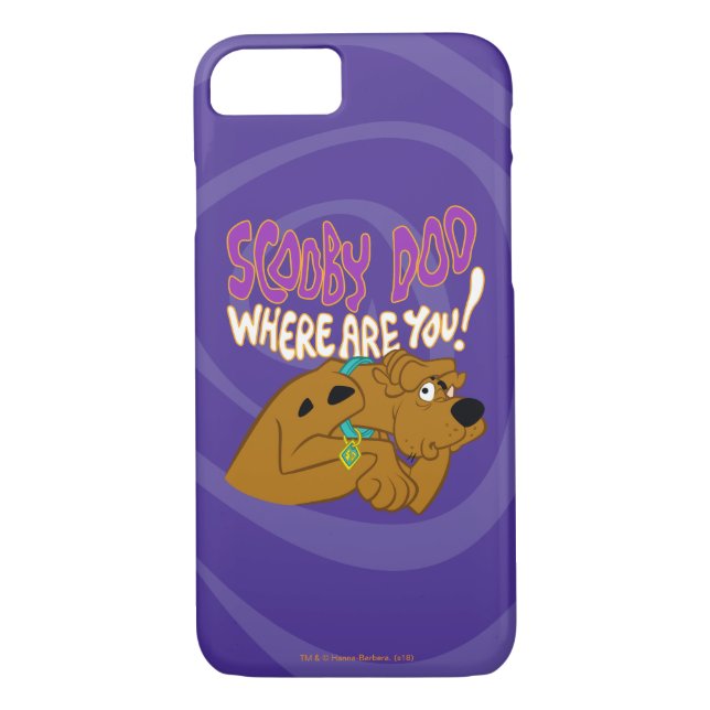 Capa Para iPhone, Case-Mate Scooby-Doo Assustado (Verso)
