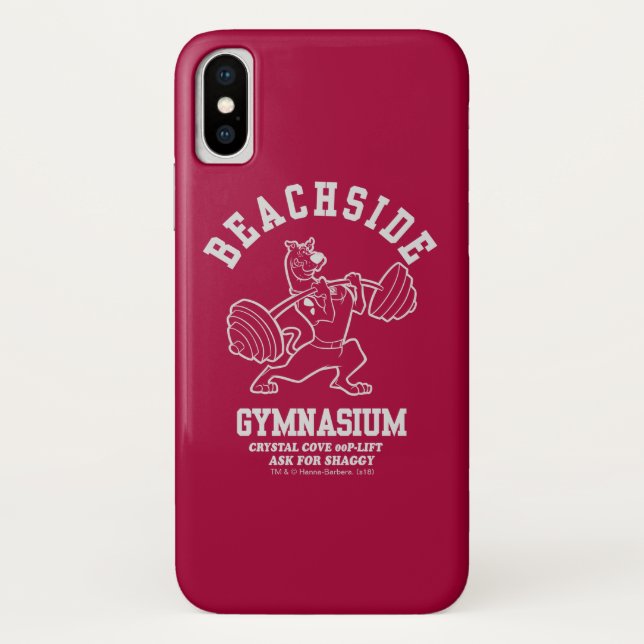 Capa Para iPhone, Case-Mate Scooby-Doo "Beachside Gymnasium" (Verso)