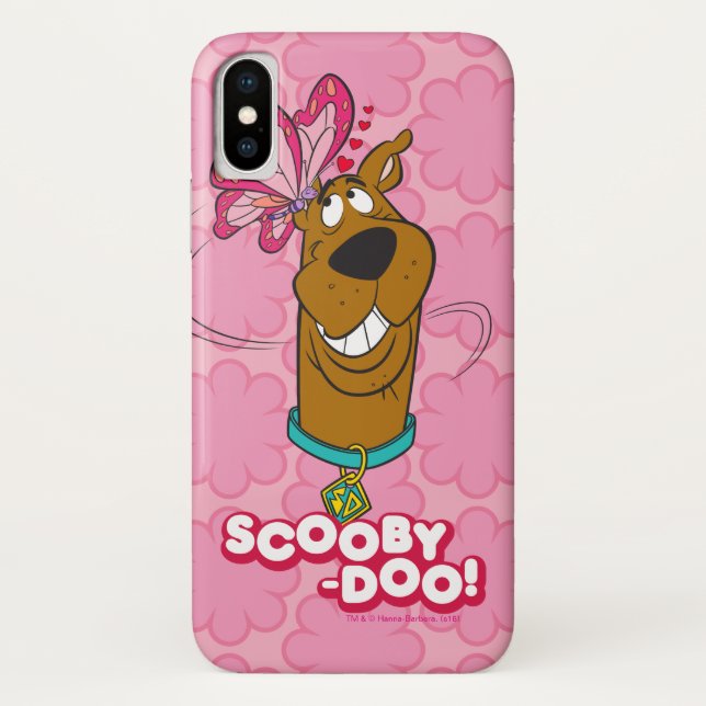 Capa Para iPhone, Case-Mate Scooby-Doo Butterfly Kisses (Verso)