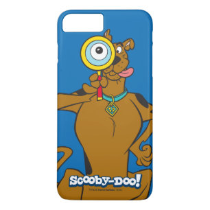 Capa iPhone 8 Plus/7 Plus Scooby-Doo com lupa