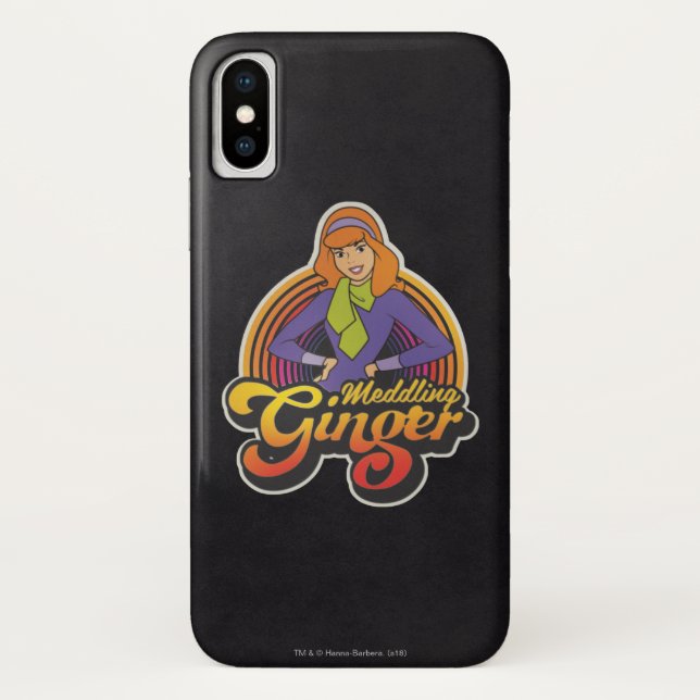 Capa Para iPhone, Case-Mate Scooby-Doo | "Meddling Ginger" Daphne (Verso)