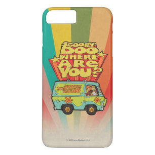 Capa iPhone 8 Plus/7 Plus Scooby-Doo  "Onde Você Está?" Van de desenho ani