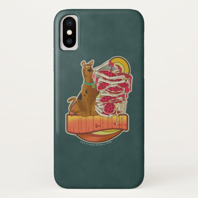 Capa Para iPhone, Case-Mate Scooby-Doo | Pilha de pizza "Munchies" (Verso)