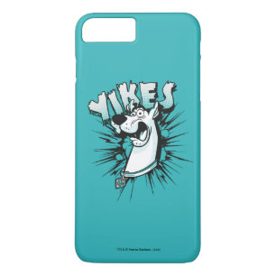 Capa iPhone 8 Plus/7 Plus Scooby-Doo "Yikes!" Gráfico de intervalo mínimo